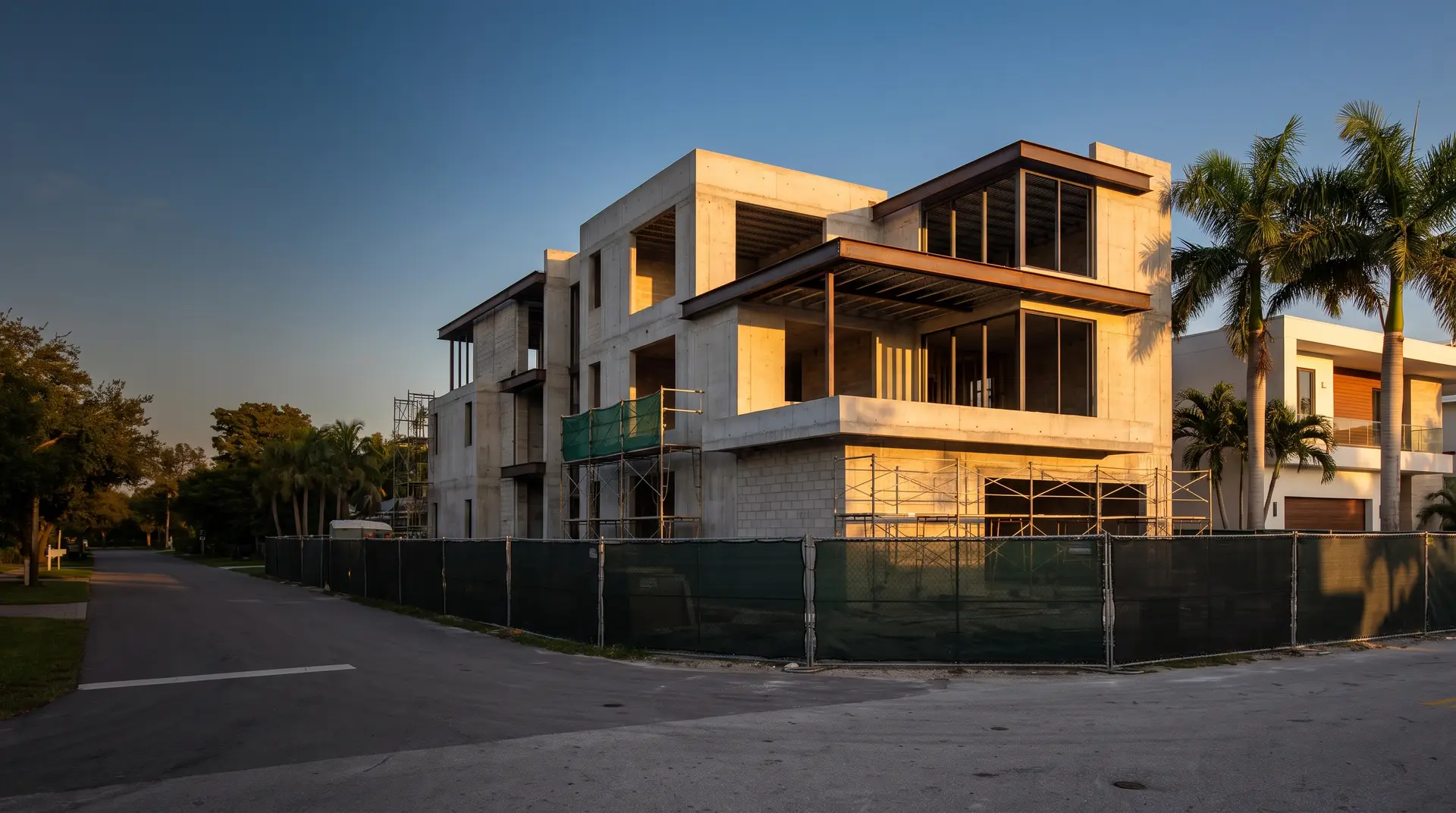 New construction home in South Florida